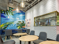 滨湖奶茶店装修案例