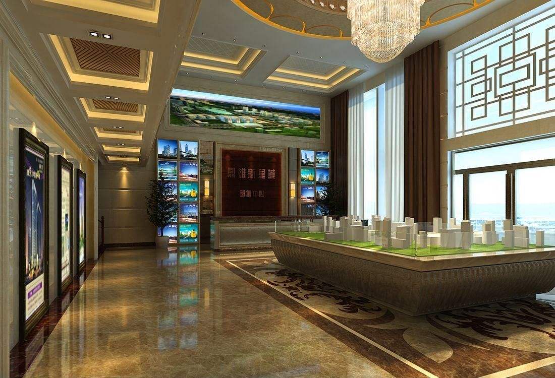 合肥售楼部装修案例效果图