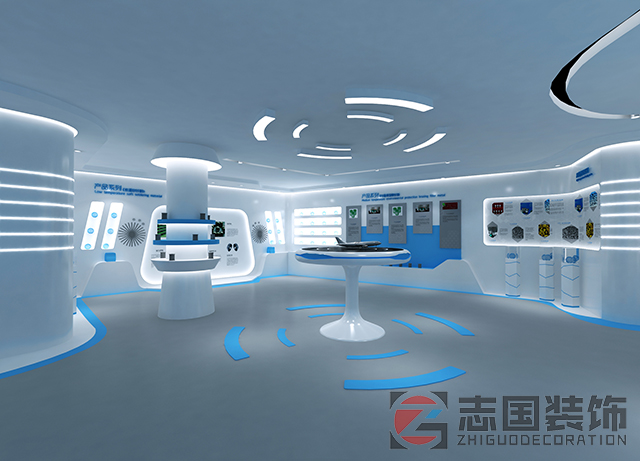 亚通展厅装修案例效果图