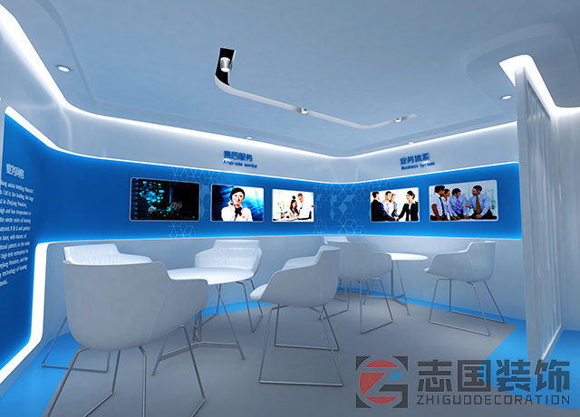 亚通展厅装修案例效果图